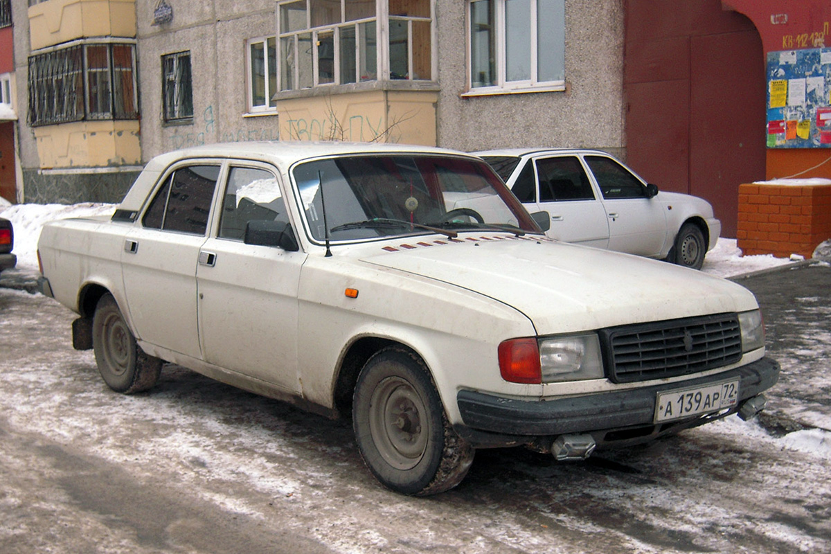 Тюменская область, № А 139 АР 72 — ГАЗ-31029 Волга '92-97