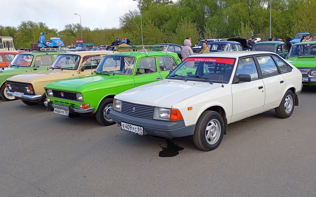 Тверская область, № Е 409 УС 69 — Москвич-21412 '86-94; Тверская область — Открытие сезона 2025 Ретро-клуба Калинин
