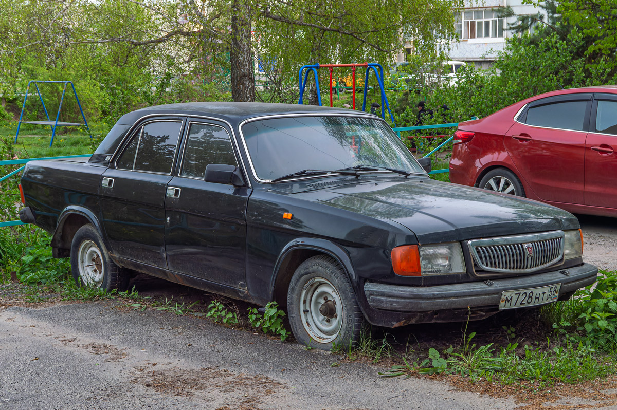 Пензенская область, № М 728 НТ 58 — ГАЗ-31029 Волга '92-97