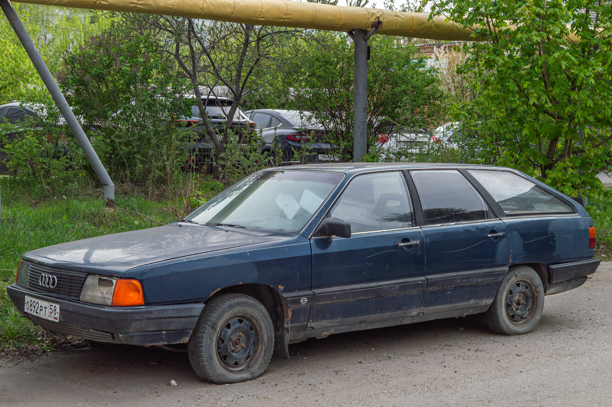 Пензенская область, № О 892 РТ 58 — Audi 100 Avant (C3) '82-91