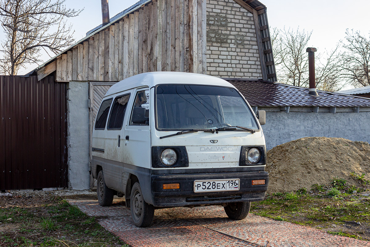 Свердловская область, № Р 528 ЕХ 196 — Daewoo Damas '91-05