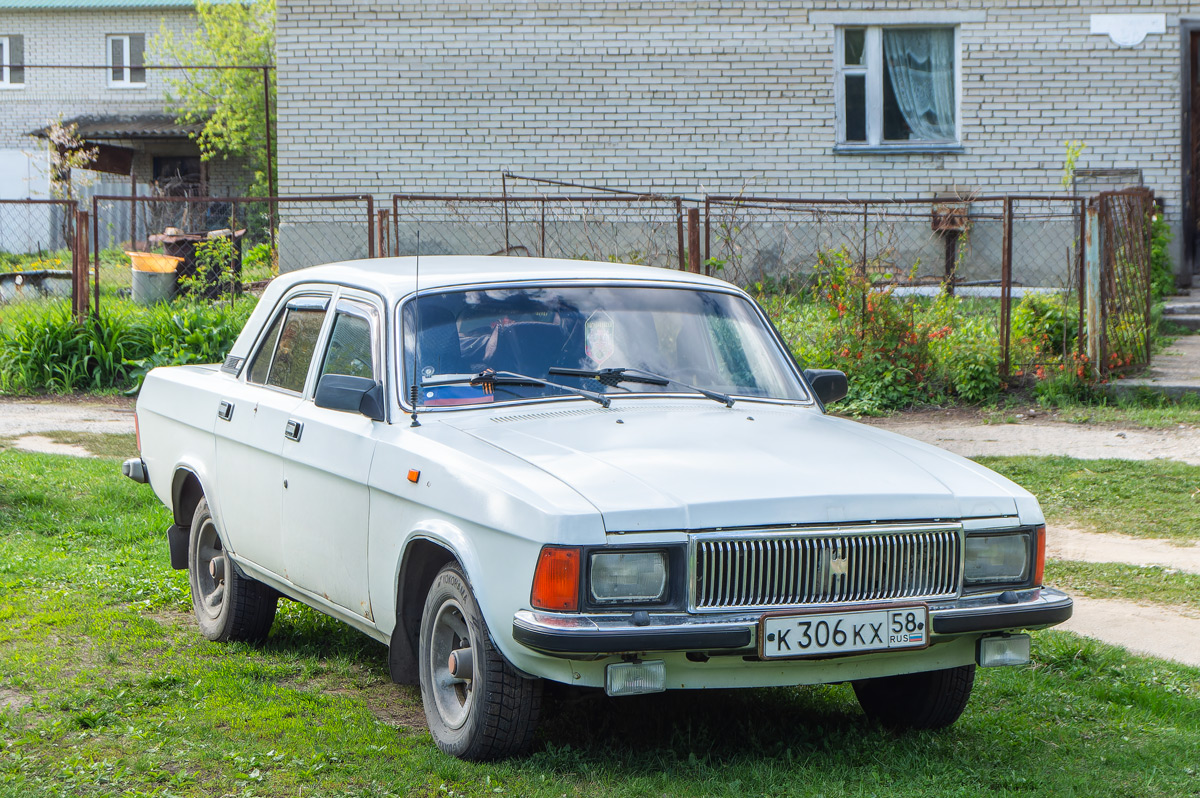 Пензенская область, № К 306 КХ 58 — ГАЗ-3102 Волга '81-08