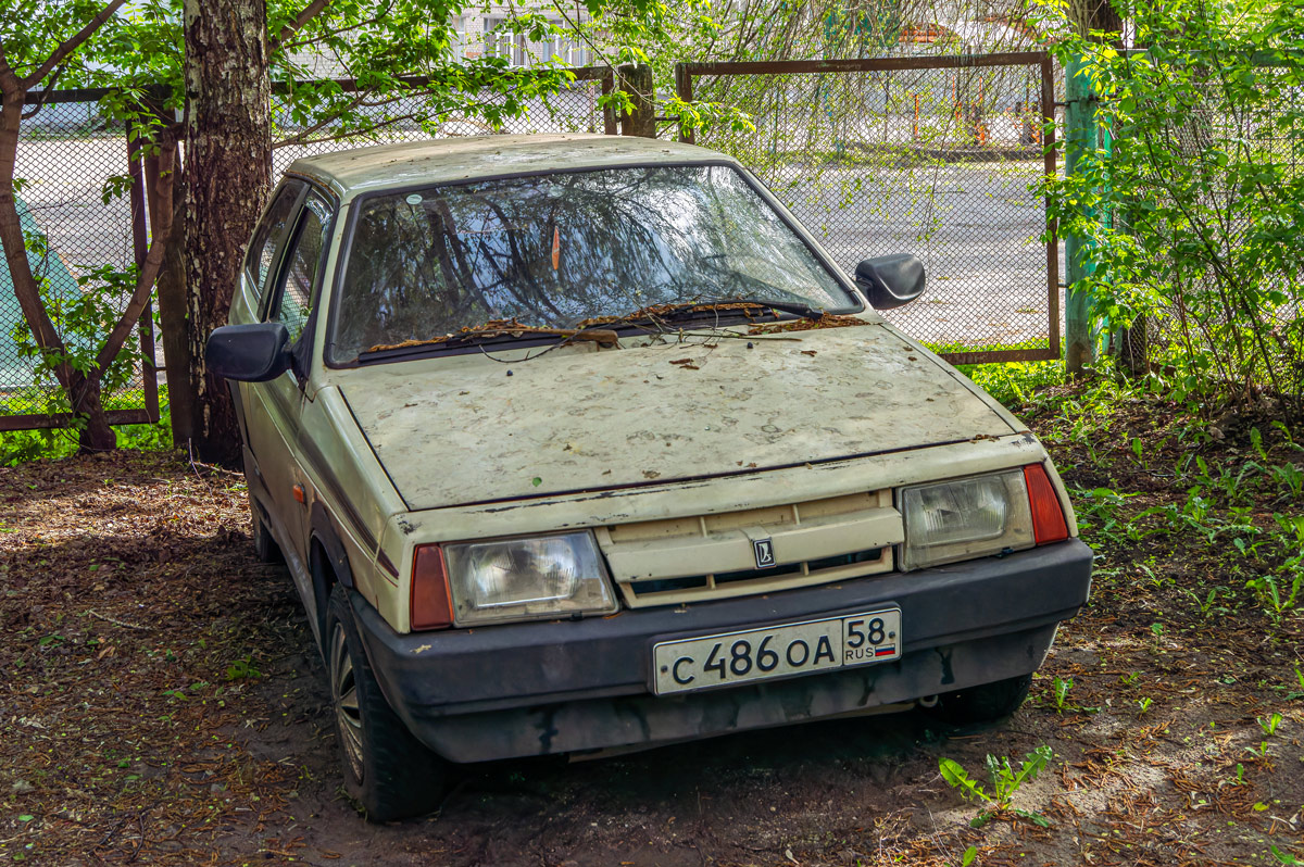 Пензенская область, № С 486 ОА 58 — ВАЗ-2108 '84-94