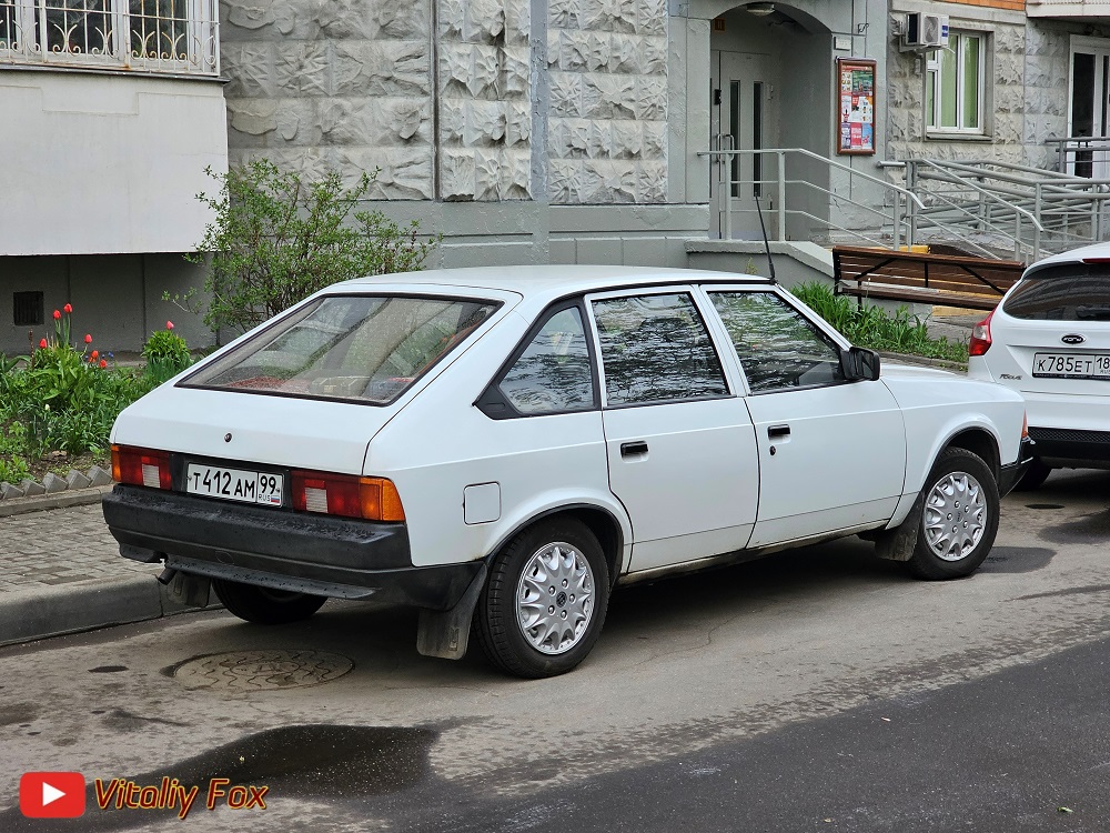 Москва, № Т 412 АМ 99 — Москвич-2141 '86-98