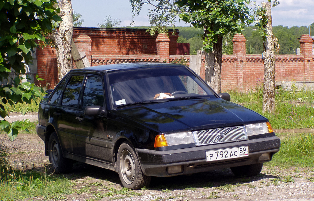 Пермский край, № Р 792 АС 59 — Volvo 440 '87-97