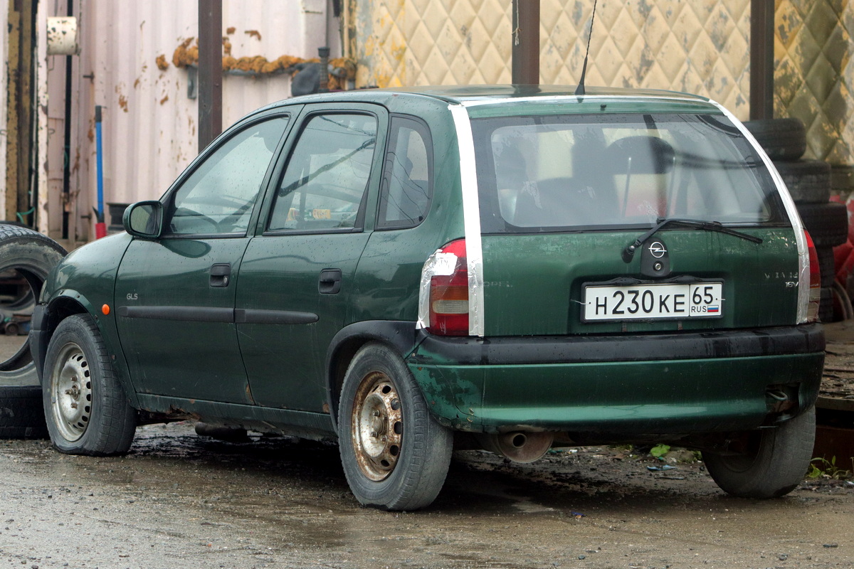 Сахалинская область, № Н 230 КЕ 65 — Opel Vita (1G) '95-00