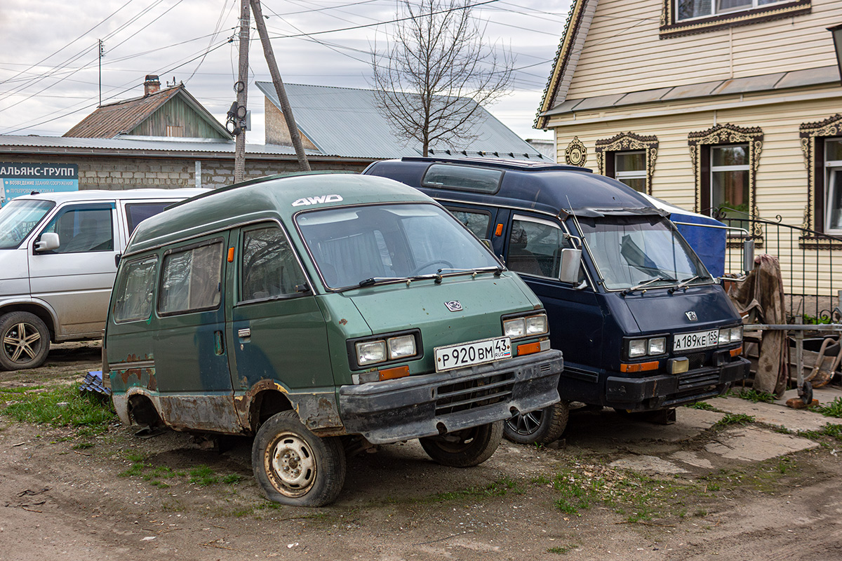 Свердловская область, № Р 920 ВМ 43 — Subaru Libero '84-93