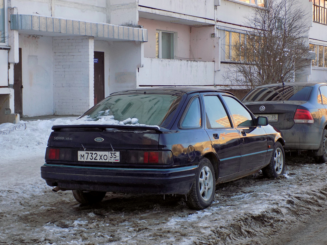 Вологодская область, № М 732 ХО 35 — Ford Sierra MkII '87-93