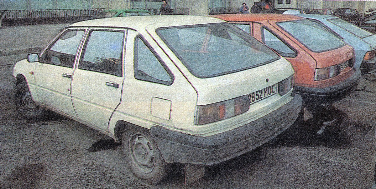 Москва, № 2852 МОС — Иж-2126 Орбита/Ода '90-05; Исторические фотографии (до 2000 года) (Москва)
