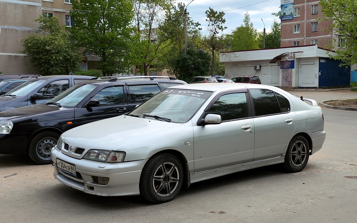 Тверская область, № У 304 СР 69 — Nissan Primera (P11) '95-02