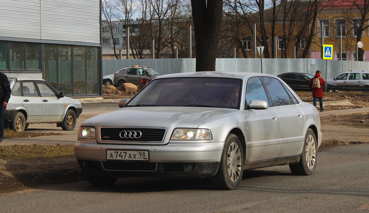 Псковская область, № А 747 АХ 98 — Audi A8 (D2) '94-99