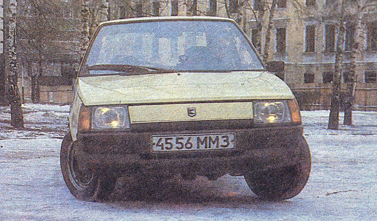 Москва, № 4556 ММЗ — ЗАЗ-1102 Таврия '87-07; Исторические фотографии (до 2000 года) (Москва)