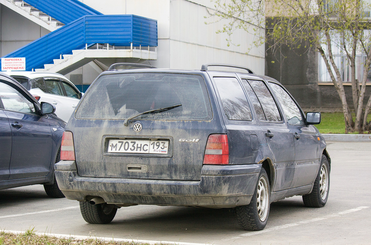 Краснодарский край, № М 703 НС 193 — Volkswagen Golf Variant (Typ 1H) '93-99