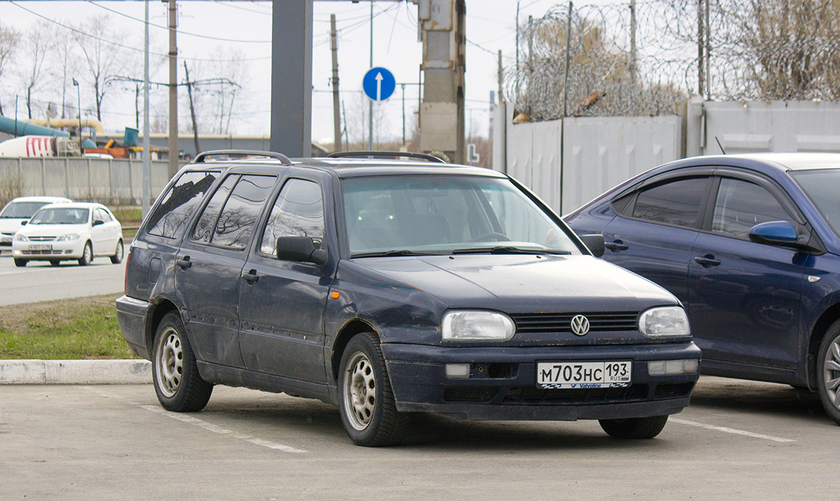 Краснодарский край, № М 703 НС 193 — Volkswagen Golf Variant (Typ 1H) '93-99