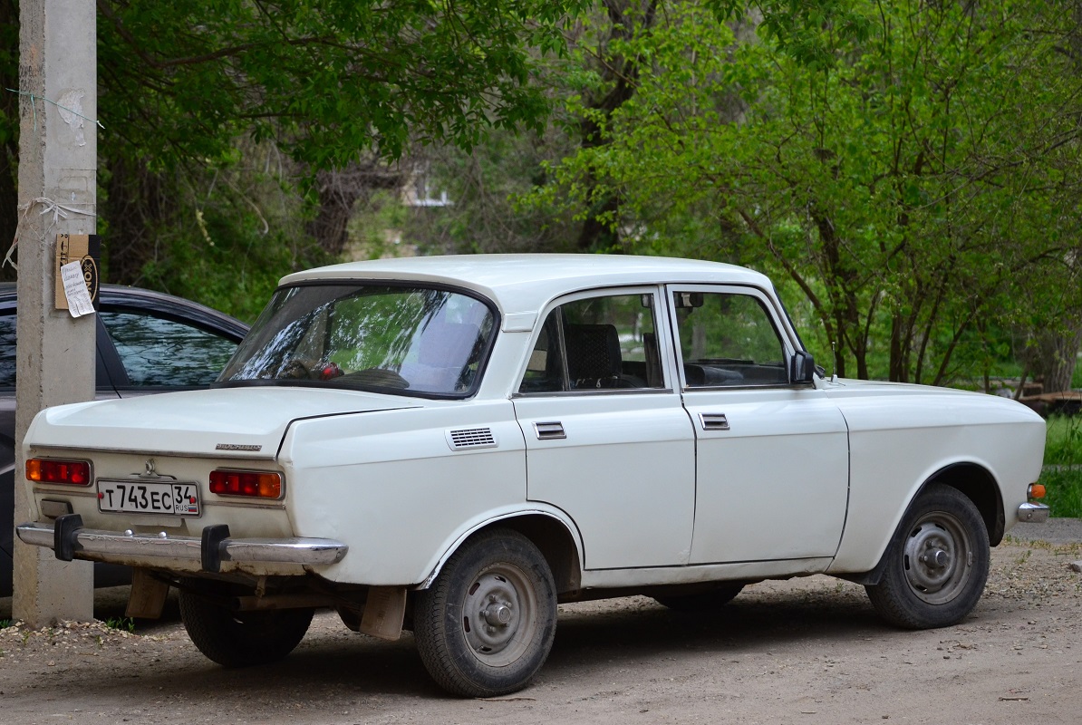 Волгоградская область, № Т 743 ЕС 34 — Москвич-2140 '76-88