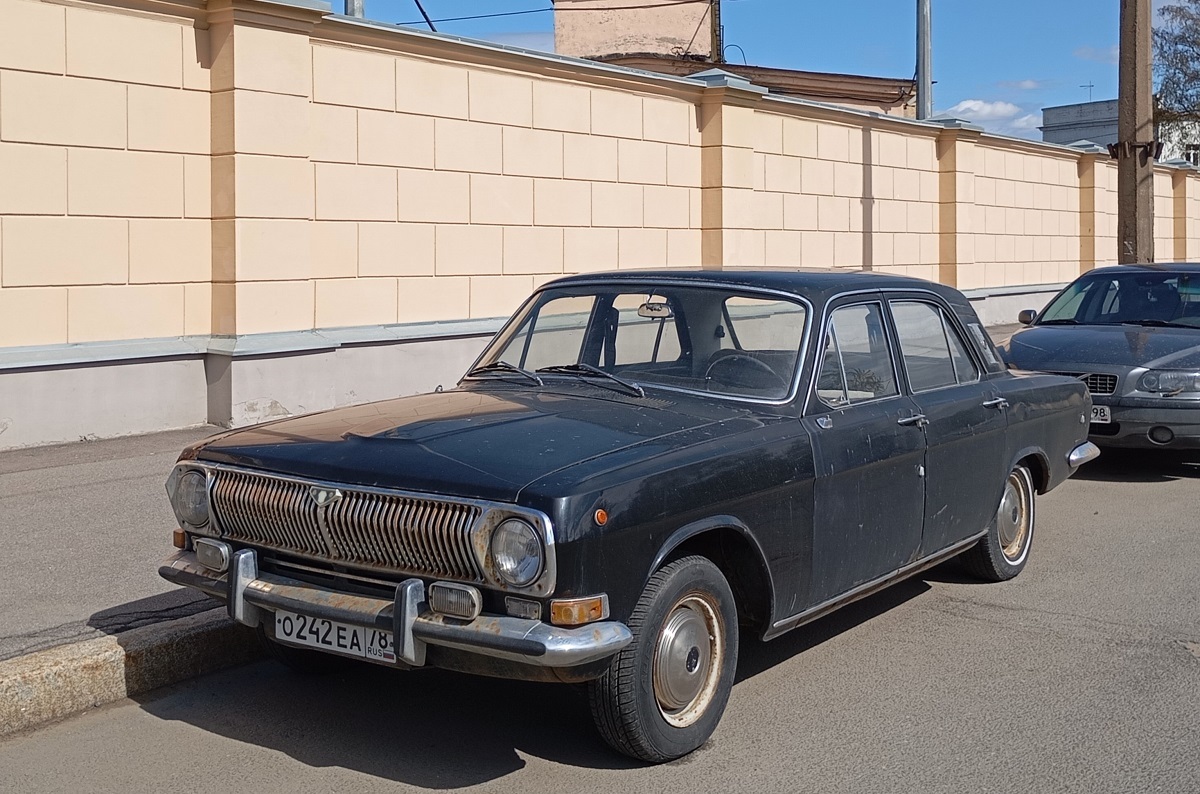 Санкт-Петербург, № О 242 ЕА 78 — ГАЗ-24 Волга '68-86