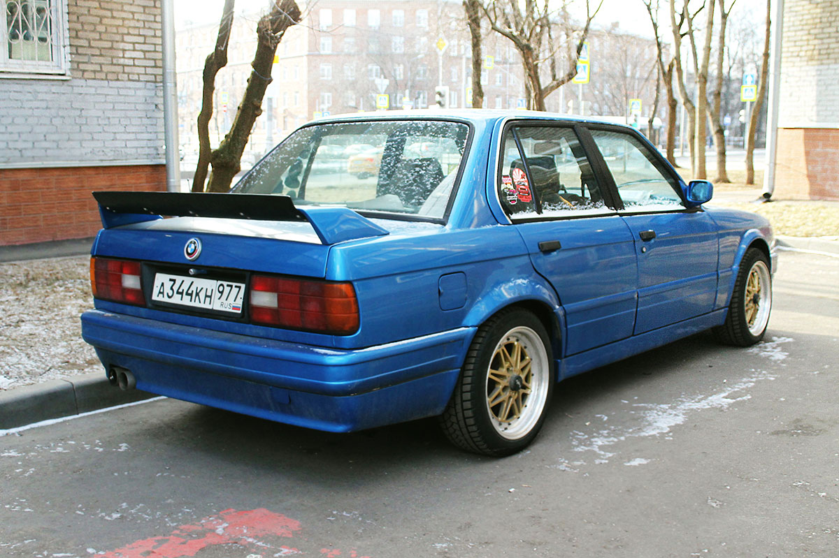 Москва, № А 344 КН 977 — BMW 3 Series (E30) '82-94