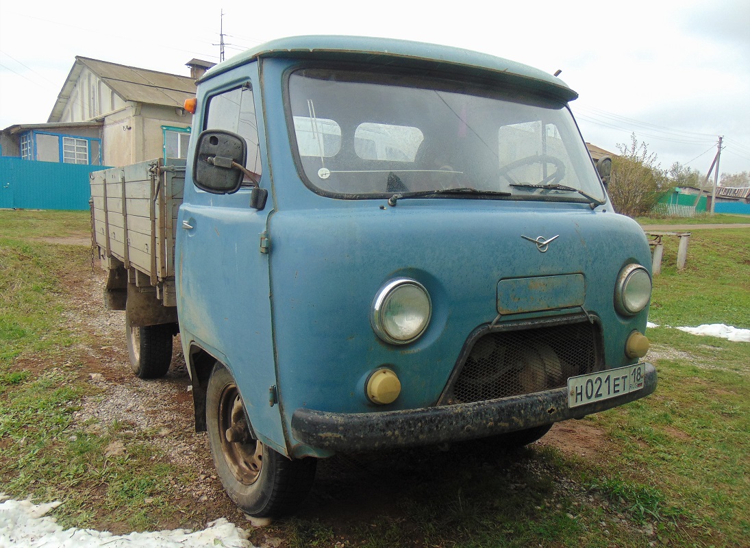 Удмуртия, № Н 021 ЕТ 18 — УАЗ-33039 '96-03