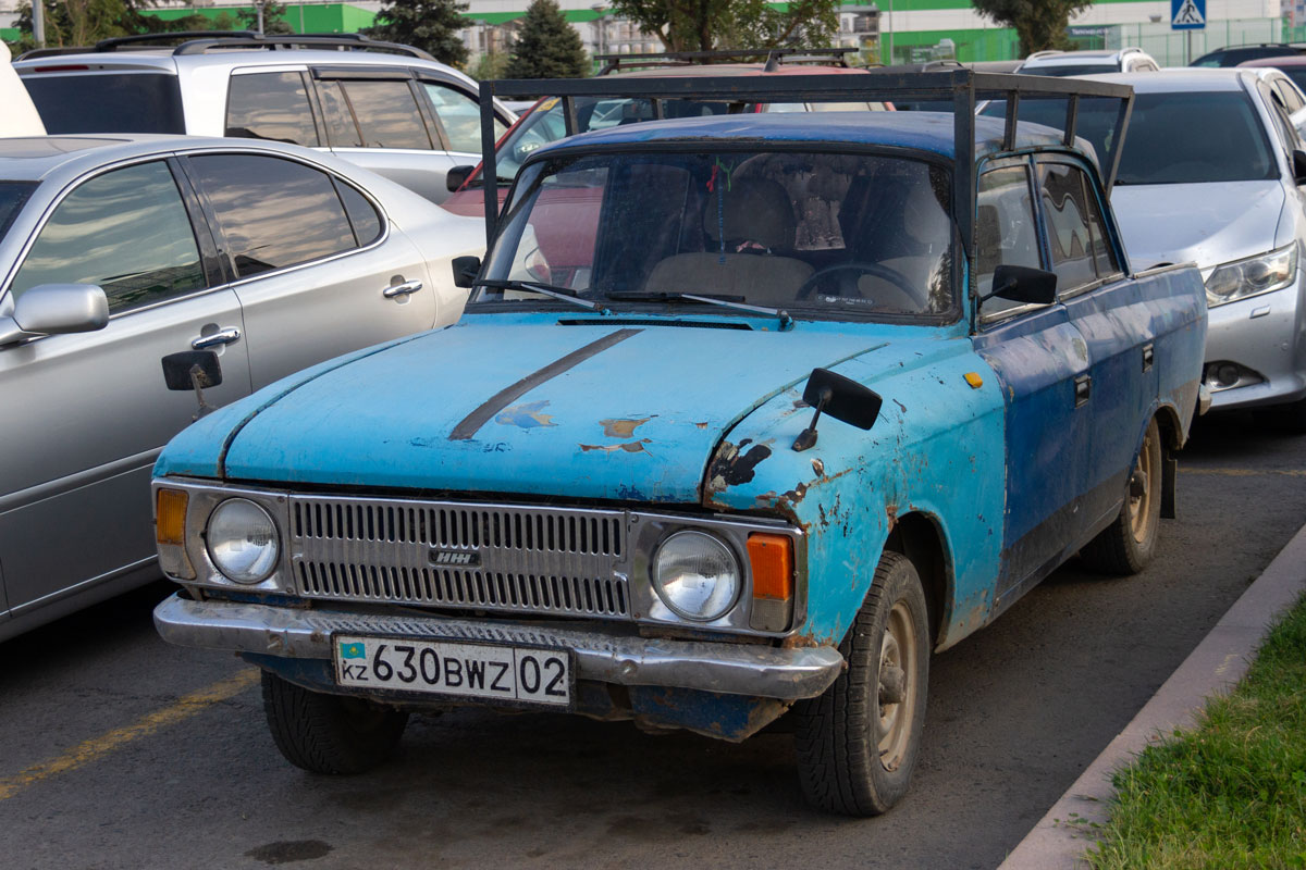 Алматы, № 630 BWZ 02 — Москвич-412ИЭ-028 (Иж) '82-01