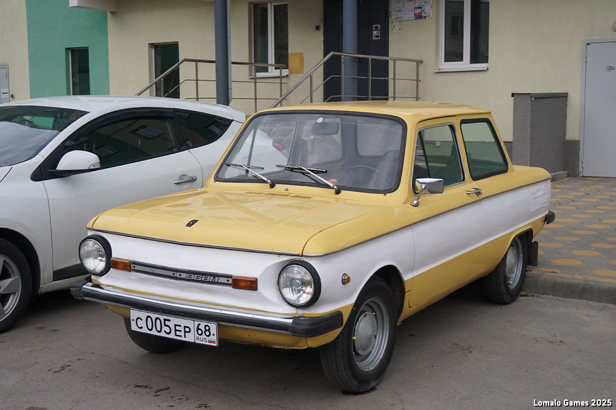 Тамбовская область, № С 005 ЕР 68 — ЗАЗ-968МР Запорожец '79-94