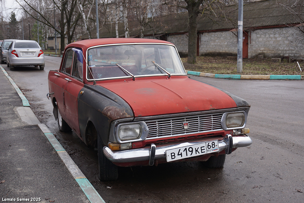 Тамбовская область, № В 419 КЕ 68 — Москвич-408ИЭ '69-75