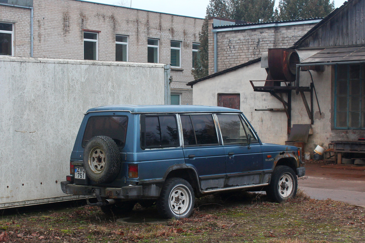 Литва, № ZVO 751 — Mitsubishi Pajero (1G) '82-91