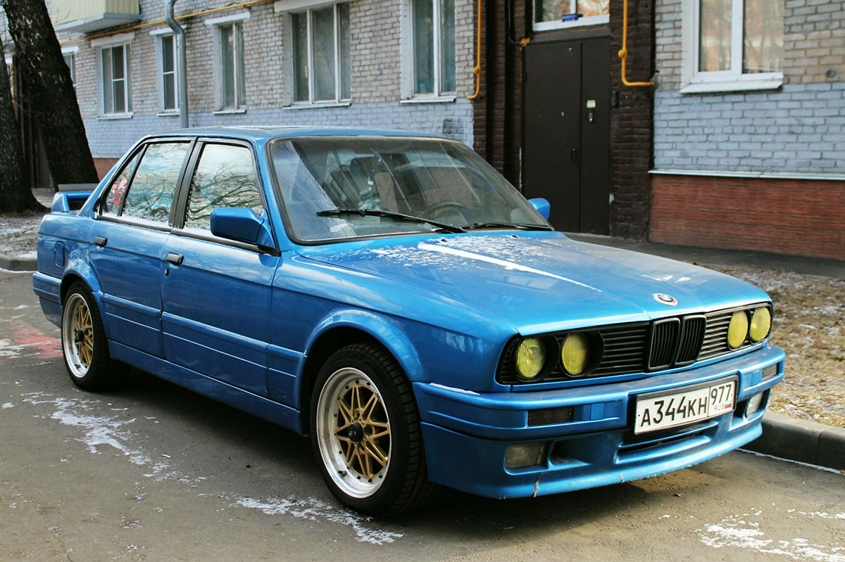 Москва, № А 344 КН 977 — BMW 3 Series (E30) '82-94