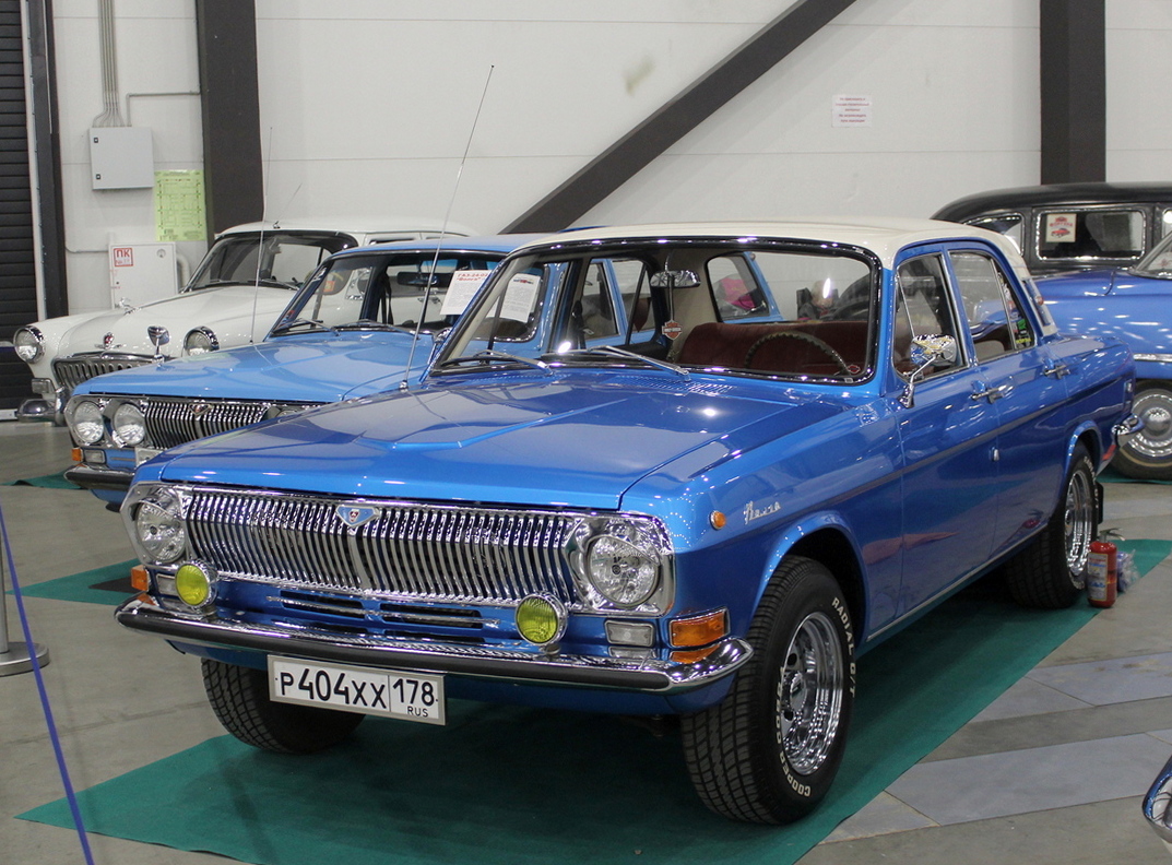 Санкт-Петербург, № Р 404 ХХ 178 — ГАЗ-24 Волга '68-86; Санкт-Петербург — Олдтаймер-Галерея Ильи Сорокина