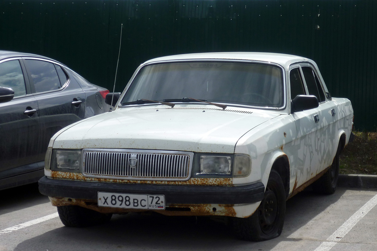 Тюменская область, № Х 898 ВС 72 — ГАЗ-31029 Волга '92-97