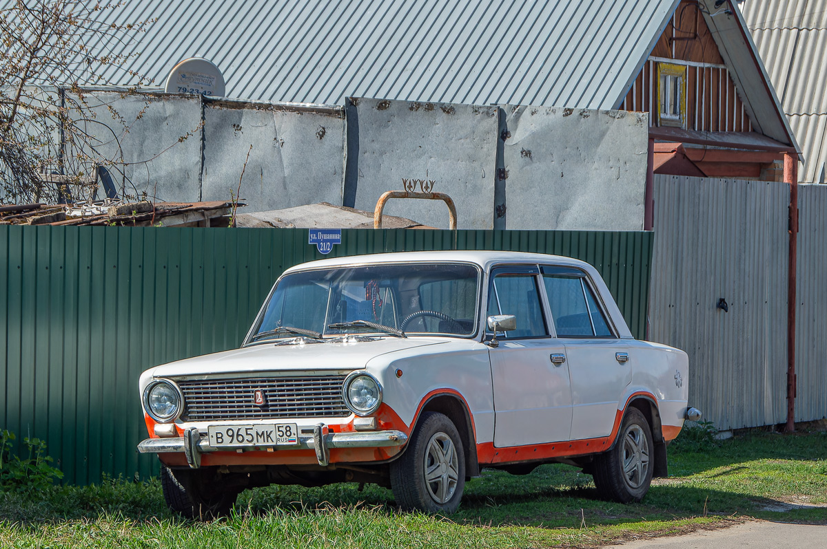 Пензенская область, № В 965 МК 58 — ВАЗ-2101 Жигули '70-83