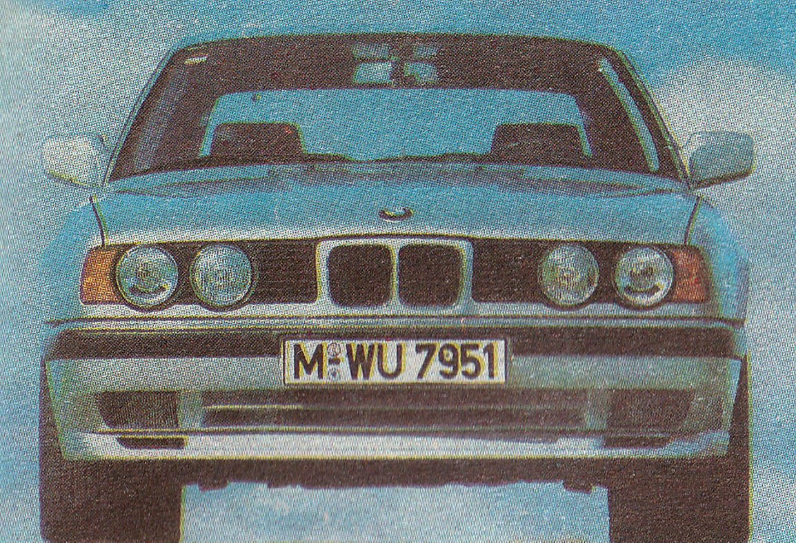 Германия, № M-WU 7951 — BMW 5 Series (E34) '87-96; Германия — Федеративная республика Германия (1990-2000)