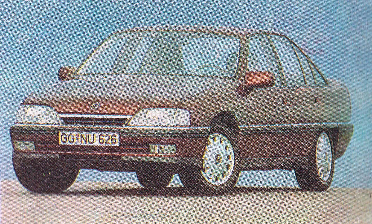 Германия, № GG-NU 626 — Opel Omega (A) '86-94; Германия — Федеративная республика Германия (1990-2000)