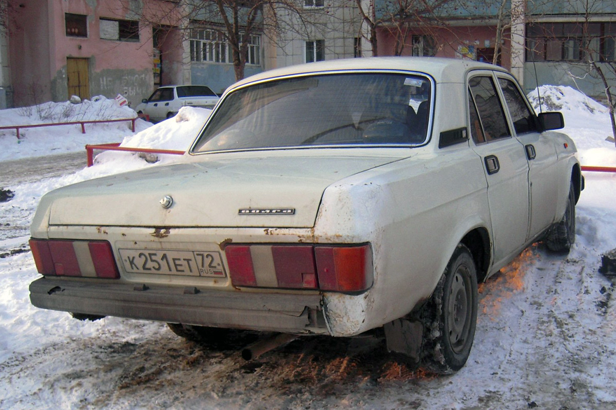 Тюменская область, № К 251 ЕТ 72 — ГАЗ-31029 Волга '92-97