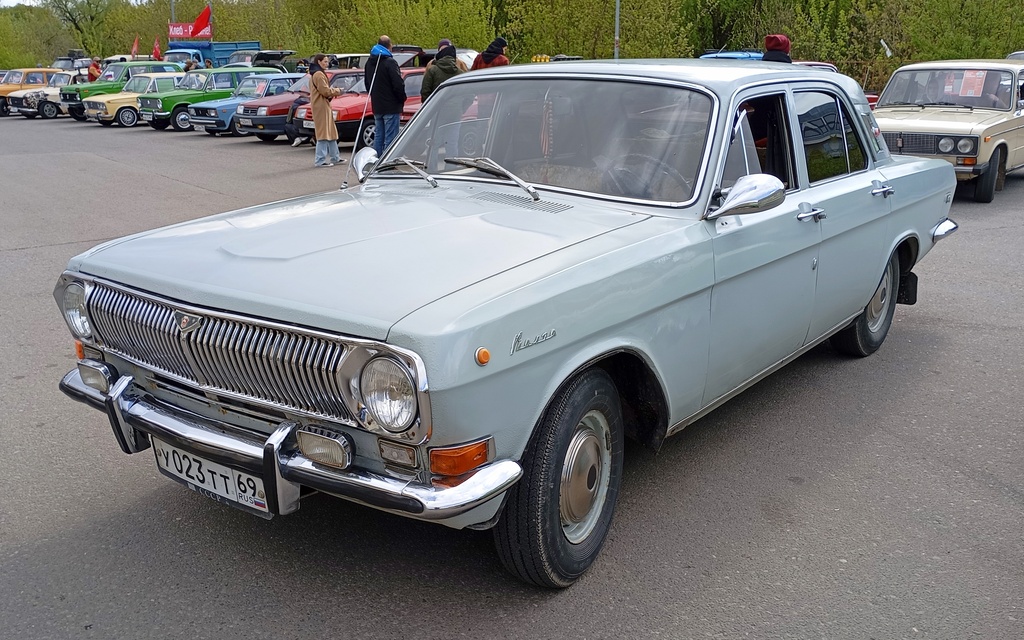 Тверская область, № У 023 ТТ 69 — ГАЗ-24 Волга '68-86; Тверская область — Открытие сезона 2025 Ретро-клуба Калинин