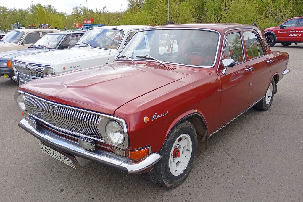 Московская область, № О 024 ТК 790 — ГАЗ-24 Волга '68-86; Тверская область — Открытие сезона 2025 Ретро-клуба Калинин