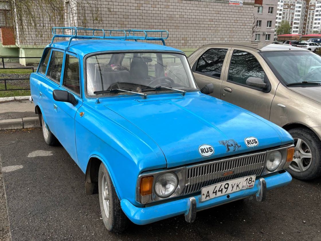 Удмуртия, № А 449 УК 18 — Иж-21251-010 '81-97