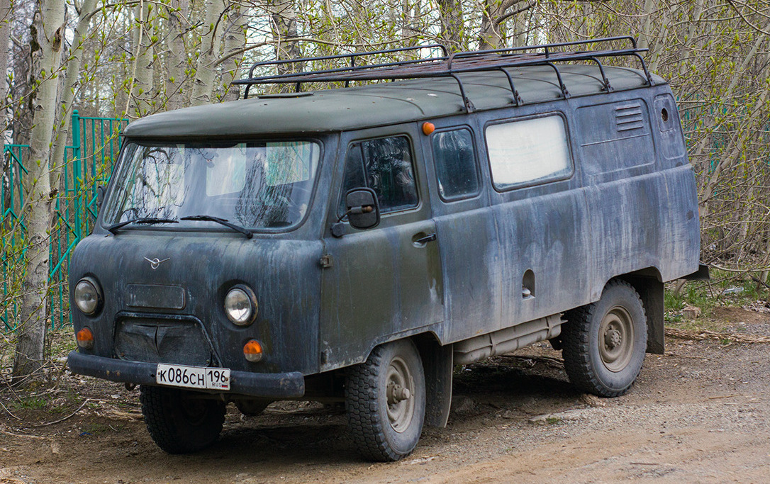 Свердловская область, № К 086 СН 196 — УАЗ-3909 '94-03