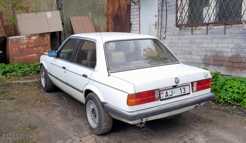 Латвия, № AJ-13 — BMW 3 Series (E30) '82-94