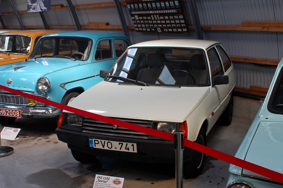 Литва, № PVO 741 — ЗАЗ-1102 Таврия '87-07
