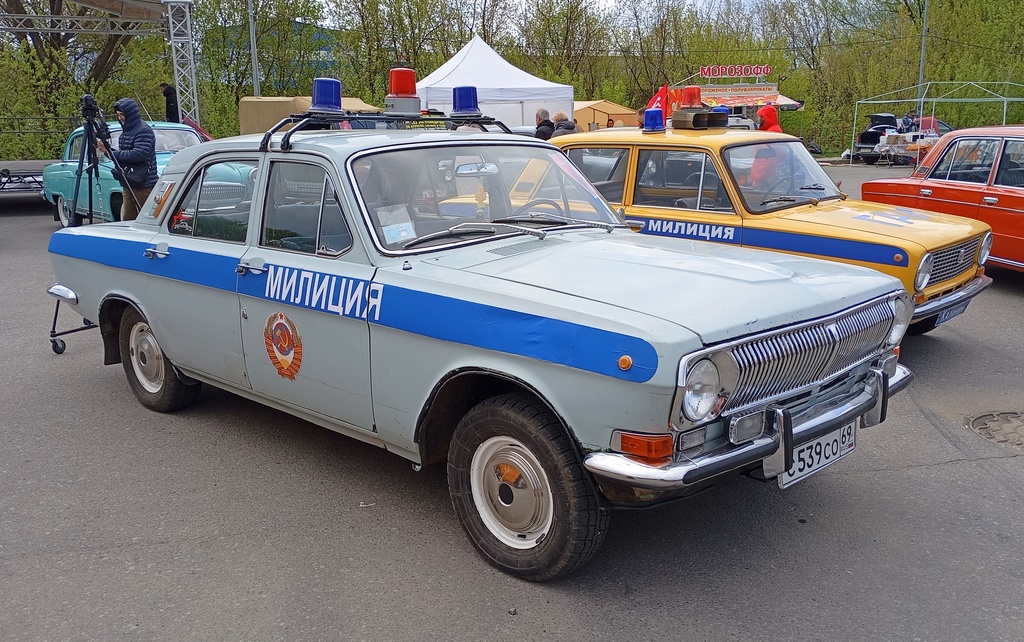 Тверская область, № С 539 СО 69 — ГАЗ-24 Волга '68-86; Тверская область — Открытие сезона 2025 Ретро-клуба Калинин