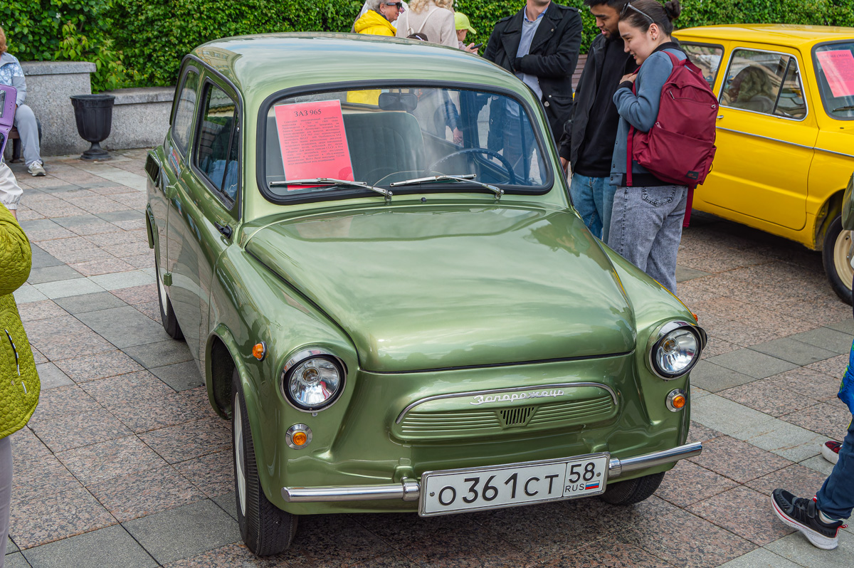 Пензенская область, № О 361 СТ 58 — ЗАЗ-965 Запорожец '60-64; Пензенская область — День Победы — 2025