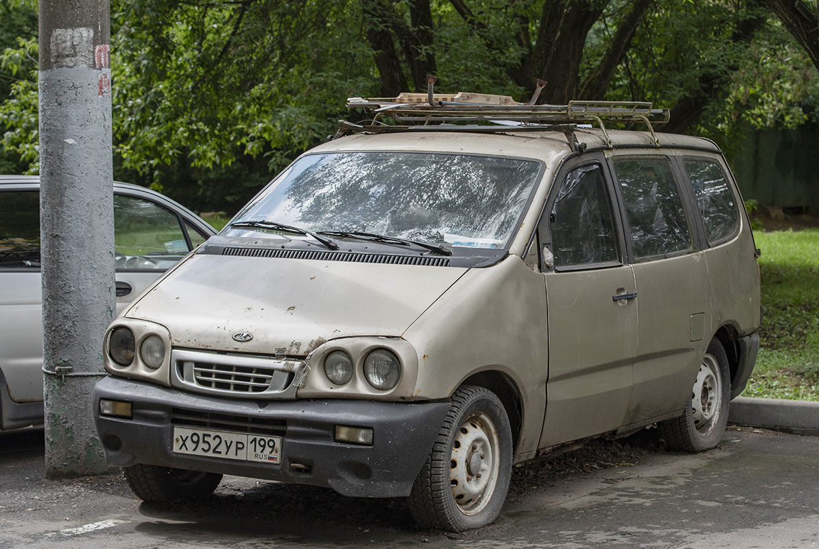Москва, № Х 952 УР 199 — ВАЗ-2120 Надежда '98-02
