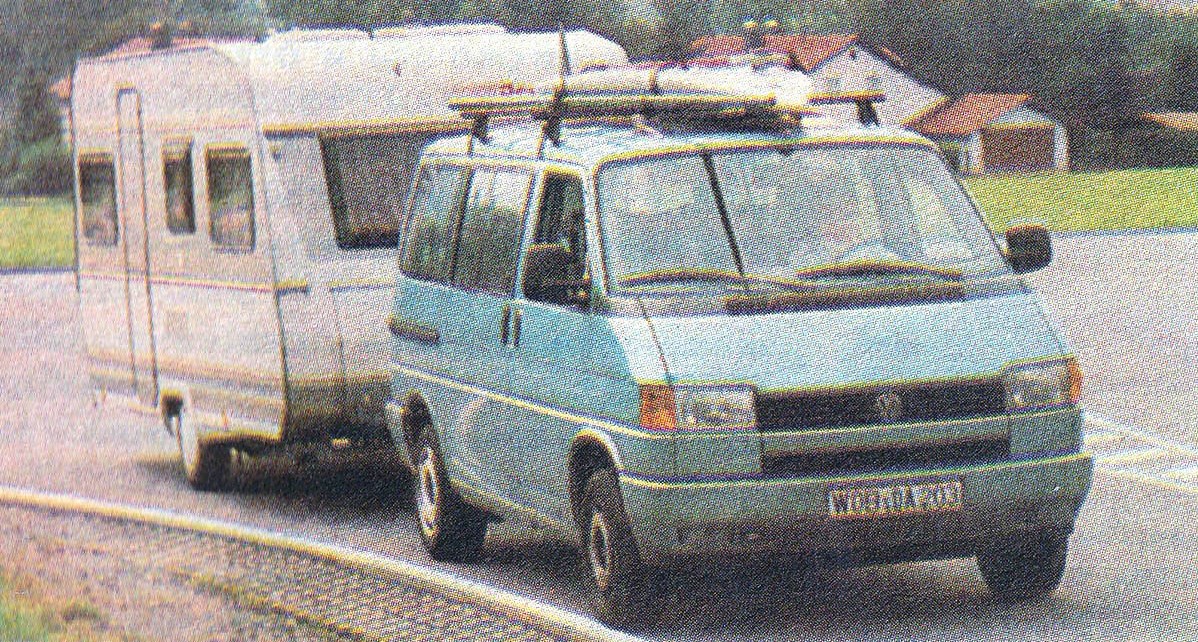 Германия, № WOB-DA 203 — Volkswagen Caravelle (T4) '90-03; Германия — Федеративная республика Германия (1990-2000)