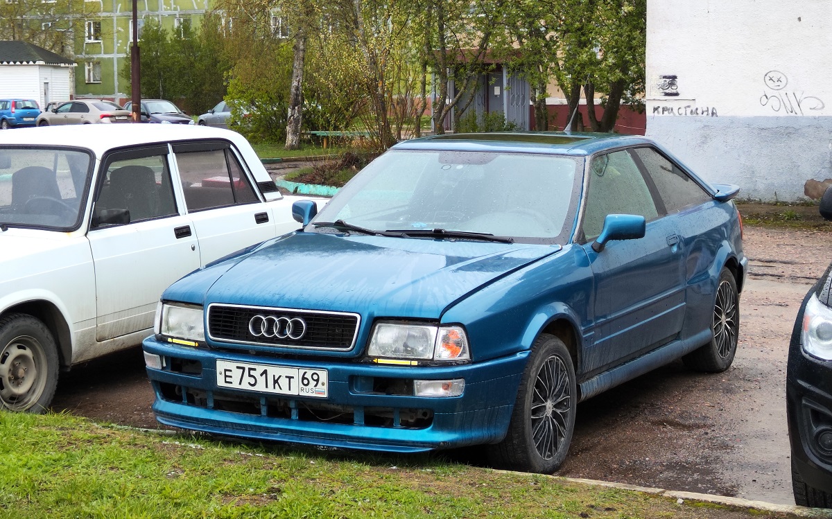 Тверская область, № Е 751 КТ 69 — Audi Coupe (89,8B) '88–96