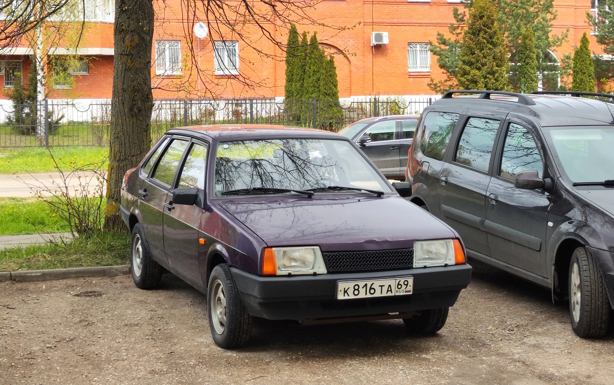 Тверская область, № К 816 ТА 69 — ВАЗ-21099 '90-04