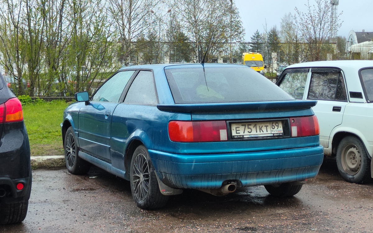 Тверская область, № Е 751 КТ 69 — Audi Coupe (89,8B) '88–96