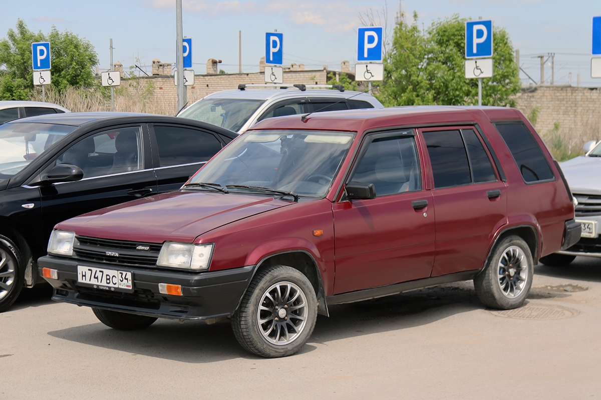 Волгоградская область, № Н 747 ВС 34 — Toyota Tercel (L20) '82-86
