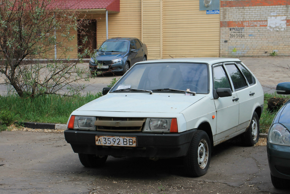 Воронежская область, № Л 3592 ВВ — ВАЗ-2109 '87-93