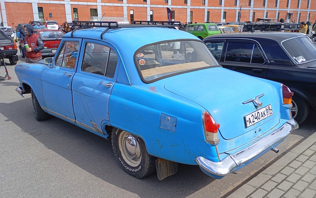 Тверская область, № А 240 АК 69 — ГАЗ-21Р Волга '65-70; Тверская область — Открытие сезона 2025 Ретро-клуба Калинин