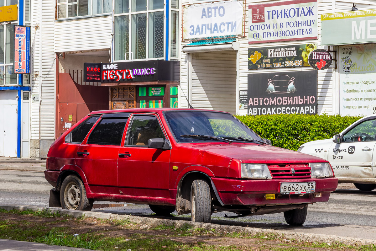Омская область, № В 662 ХХ 55 — ВАЗ-21096/21097/21098 '87-94